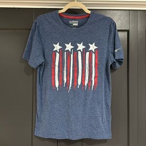 American flag Mizuno tee
